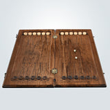 Backgammon carved wooden, model "Star"