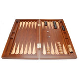 Backgammon carved wooden (oak), model "RND-101"